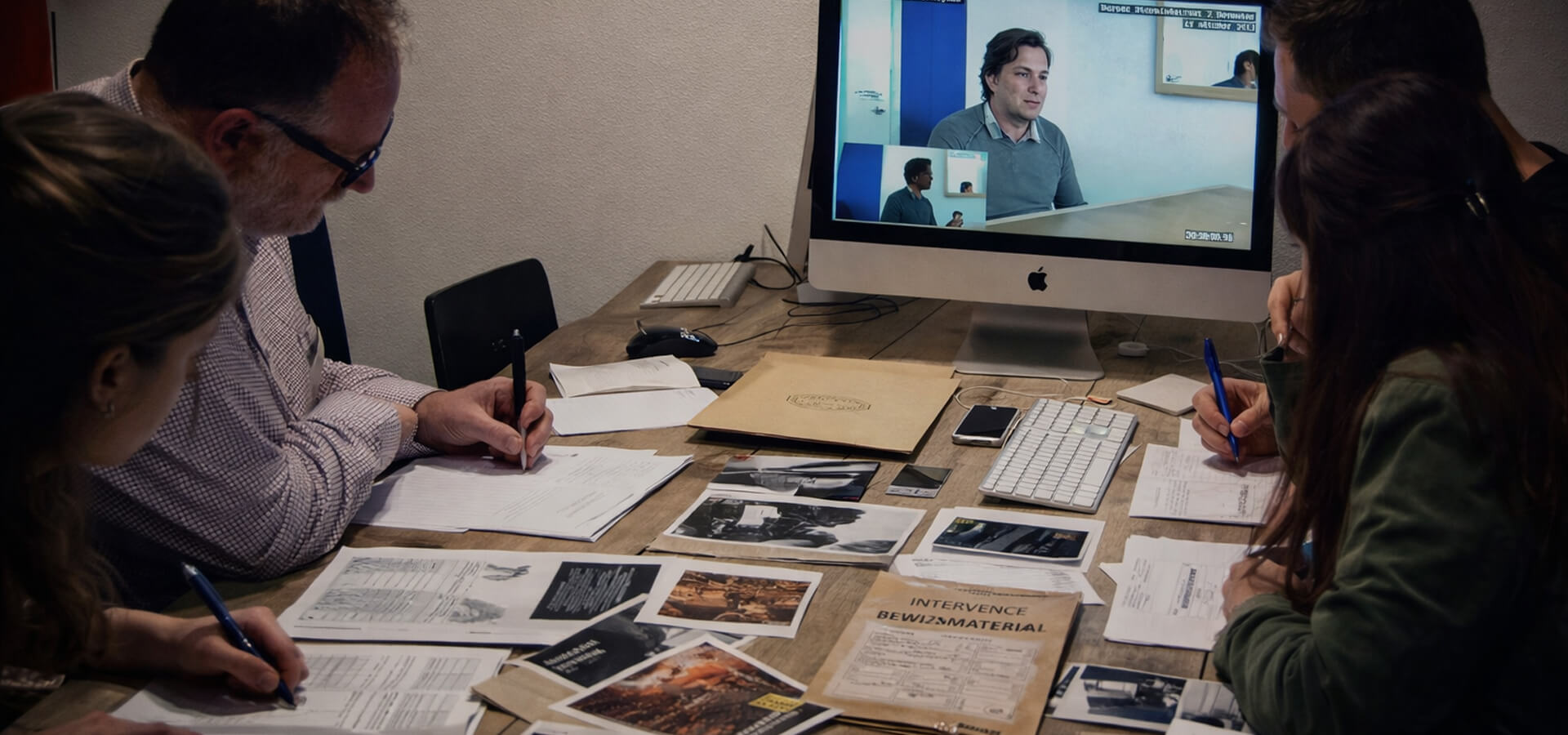 Politiedossier moordspel sfeerbeeld